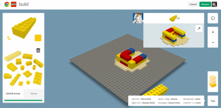 Chrome  Lego 