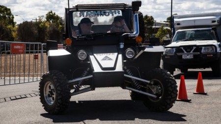 Tough Tomcar демонстрирует новый подход к преодолению бездорожья