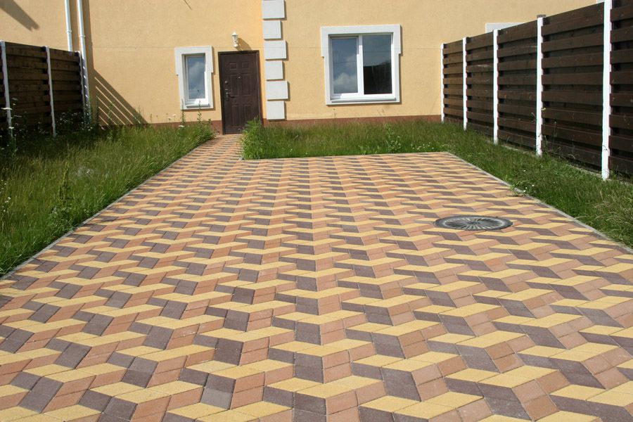 Тротуарная плитка в дизайне Тротуарная плитка в дизайне