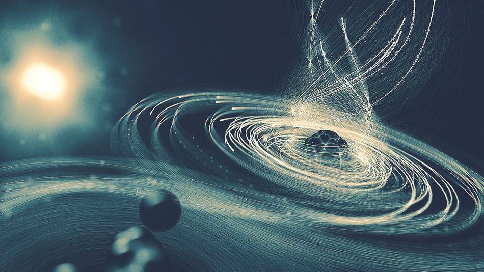 Ученые с помощью лазера сделали из атома «черную дыру»